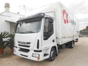 IVECO 80E22 CASSONE CON SPONDA