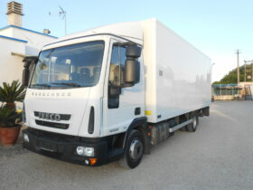 iveco 80e22 E6 furgone con sponda