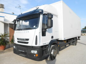 iveco eurocargo 120e25E5 furgone con sponda