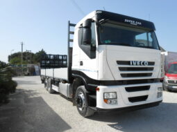 iveco stralis 260s42 cassone con rampa posteriore pieno